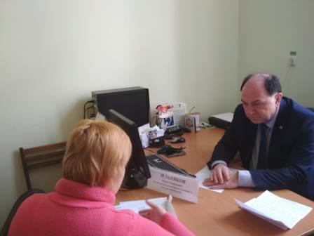 Уполномоченный провел в библиотеке Белинского личный приём граждан Уполномоченный по правам человека в Калужской области