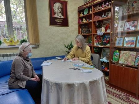 Консультирование граждан в библиотеке для слепых им. Островского Уполномоченный по правам человека в Калужской области