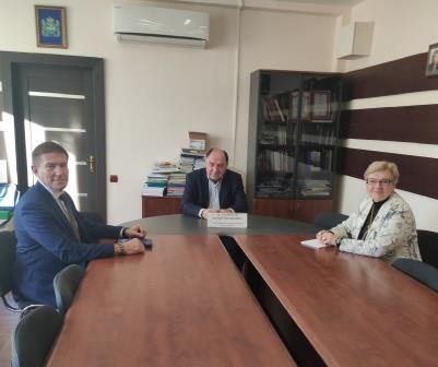 Встреча калужского омбудсмана и представителя Общественной палаты РФ Уполномоченный по правам человека в Калужской области