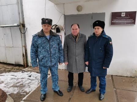 Уполномоченный по правам человека в Калужской области Юрий Зельников посетил исправительное учреждение Уполномоченный по правам человека в Калужской области