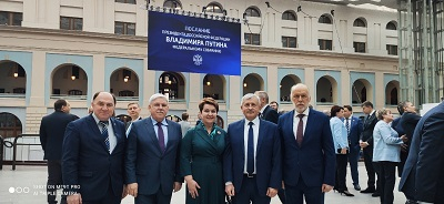 Юрий Зельников стал одним их приглашенных на послание Президента Федеральному Собранию Российской Федерации Уполномоченный по правам человека в Калужской области