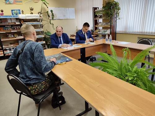 2 ноября 2023 г. Уполномоченный по правам человека в Калужской области Юрий Зельников посетил Козельский район Уполномоченный по правам человека в Калужской области