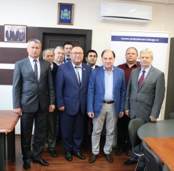 Встречи с Уполномоченными Уполномоченный по правам человека в Калужской области